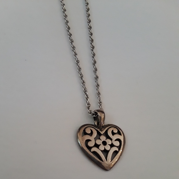 James Avery Jewelry - James Avery Floral heart necklace